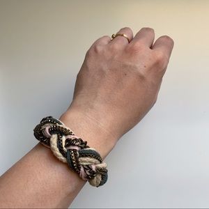 Lizzie Fortunato Braided Bracelet